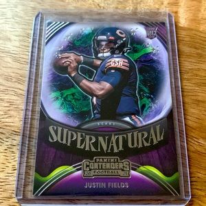 2021 Panini Justin Fields Supernatural #SN-JF1